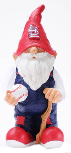 ST. LOUIS CARDINALS OFFICIAL MLB GOOD LUCK GARDEN GNOME