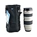 JJC DLP-6 Deluxe Lens Pouch for Canon Zoom Lens EF 100-400mm 1:4.5-5.6L is Ultra Sonic EF 70-200mm/Nikon AF Nikkor 80-200mm