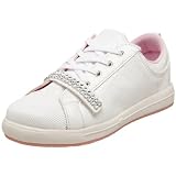 Pampili Little Kid/Big Kid Glam 153 Sneaker,White,31 EU (US Little Kid 12.5 M)
