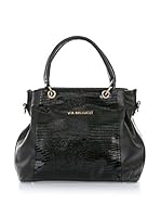 VIABELLUCCI Bolso asa de mano Soft (Negro)