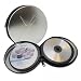 Xlayer CD DVD Mappe Box Case Hardcase 12 CDs Alu Design