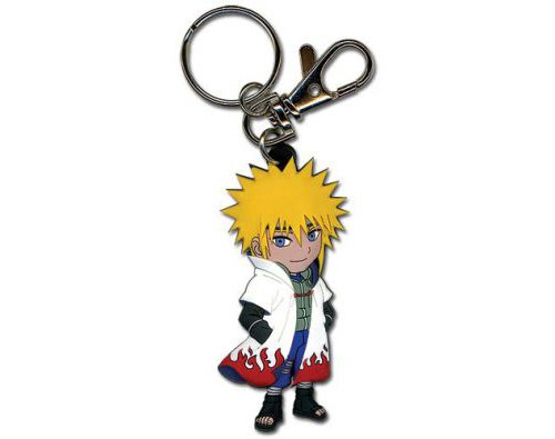 キーホルダー(ラバー)ナルト疾風伝 NARUTO [四代目火影 波風ミナト(チビ)]【並行輸入】