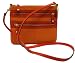 AUTHENTIC COACH BONNIE LEATHER ZIP CROSSBODY SWINGPACK 42548 (Orange/Tangerine)