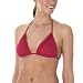 Mossimo  Black: Ruffle Triangle Swim Top - Berry