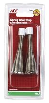 Ace 01-3028-339 Spring Door Stop 3" - Satin Nickel (Pack of 5)