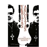The Boondock Saints Movie (Veritas Aequitas, B&W) Poster Print 24x36 Poster Print, 24x36 Poster Print, 24x36