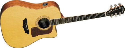 Washburn Timbercraft Series D52SWCEK Acoustic-Electric Guitar