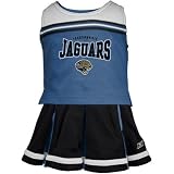 NFL Reebok Jacksonville Jaguars Teal Youth 2-Piece Cheerleader Dress (Large)