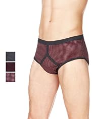 3 Pack Classic Pure Cotton Assorted Briefs