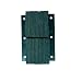 Vestil V-1136-4.5 Rubber Vertical Laminated Dock Bumper, 13" Width, 36" Height, 4.5" Projection