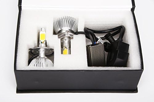 QDY LED Headlight Bulbs Kit Conversion Xenon Lights (H4)