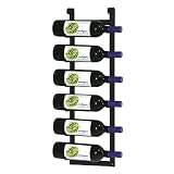 VintageView LR1 Rustique Wine Rack, Black