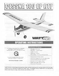 Watt-Age Manual - Cessna 180 RTF