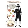 Jolees  Boutique Harvest Le Grande Themed Ornate Stickers, Pilgrim