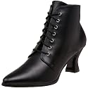 Pleaser Women's Victorian-35 Victorian Ankle Boot