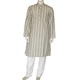 Kurta Pyjama Mens Casual Fashion of India Yoga Dress Chest :38 inches (gkp632)