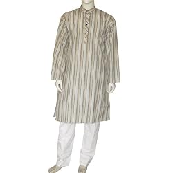 Kurta Pyjama Mens Casual Fashion of India Yoga Dress Chest :38 inches (gkp632)