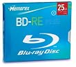 Memorex 25GB Blu-ray BD-RE 2x RE-Writeable (32025502)