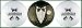 Groomsman w/ Black Tuxedo Golf Ball Variety