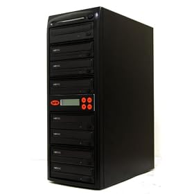 Systor 1-7 M-Disc Graveur CD DVD Duplicator multiples 24X SATA Graveur + USB libre (47 EURO Valeur)