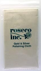 Roseco Gold & Silver Polishing Cloth-TWO CLOTHES