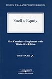 Snell's equity. First supplement to the thirty-first edition