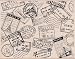 Designblock Postage Background by Hero Arts
