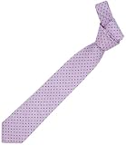 Ted Baker Mens Endurance Puppytooth Polka Dot Spot Silk Tie Lilac