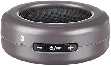 AmazonBasics - Micro altoparlante bluetooth portatile, colore: grigio