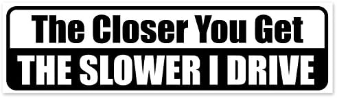 The Mug Market Funny Bumper Sticker, Black &amp; White