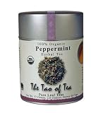 The Tao Of Tea Herbal Tea Peppermint, 100% Organic, 2-Ounce Tins (Pack of 3)