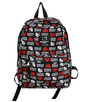 Hello Kitty I Love Nerds Canvas Backpack