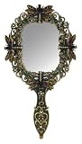 Amber Dragonfly Hand Mirror M-051