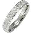 Stainless Steel Sparkle 3.8mm Band Ring - Women Stainless Steel Sparkle 3.8mm Band Ring - Women
