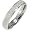 Stainless Steel Sparkle 3.8mm Band Ring - Women (Size 5)