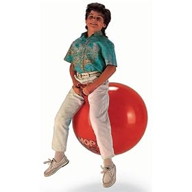Hop 66 Hopping Ball Red 26 inch No banned Phthalates and Latex FREE
