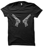 Colt 45s Jersey Cotton T-Shirt, Black, XX-Large
