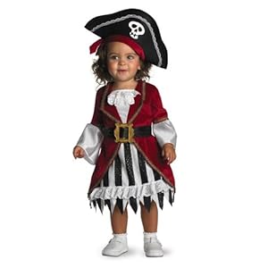 Disguise Infant Costume Pirate Princess, 12-18 Months