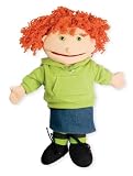 The Puppet Company Puppet Buddies Small Girl with Red Hair Hand Puppet (Light Skin Tone