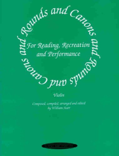 Rounds and Canons for Reading, Recreation and Performance