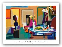 Salle a Manger I by Elya DeChino 22.5"x33.25" Art Print Poster