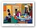 Salle a Manger I by Elya DeChino 22.5"x33.25" Art Print Poster
