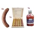 Currywurst deluxe Starterset - 6er Wagyu Kobe Style Bratwurst, 1 x Real Tomato Ketchup "Stokes", 1 Gew�rzkiste klein Currywurst