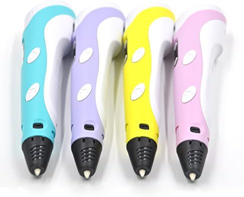 Sprite Science™ Ver 2 with LCD display 3D Arts & Crafts Drawing 3D Printing Doodle Printer Pen with Free ABS Filament (Pink),Ship from china by DHL