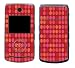 Red Polka Dots Design Decal Protective Skin Sticker for LG VX8560 Chocolate 3