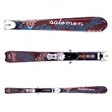 Salomon Jewel Crystal Women's Skis w/ Integrated Binding System