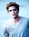Twilight, Eclipse, New Moon, Breaking Dawn Robert Pattinson Signed Autographed 8.5 x 11 Photograph, Authentic with COA
