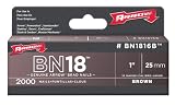 Arrow Fastener BN1816B Genuine 1-Inch, 18 Gauge Brown Brads, 2,000-Pack