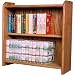 Solid oak DVD or VHS Cabinet (honey oak) (23.5