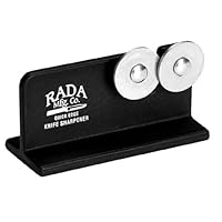 Rada Cutlery Quick Edge Knife Sharpener with Hardened Steel Wheels, R119